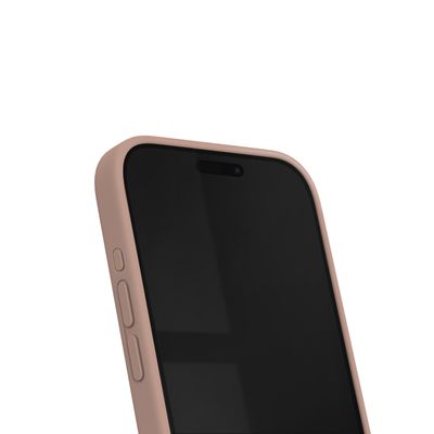 Silikonový ochranný kryt s Magsafe iDeal Of Sweden pro iPhone 15 Pro Max Blush Pink