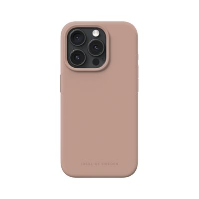 Silikonový ochranný kryt iDeal Of Sweden pro iPhone 15 Pro Blush Pink