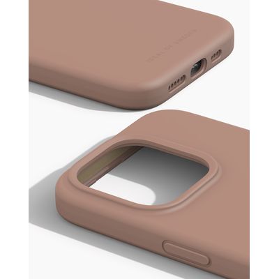Silikonový ochranný kryt iDeal Of Sweden pro iPhone 15 Pro Blush Pink