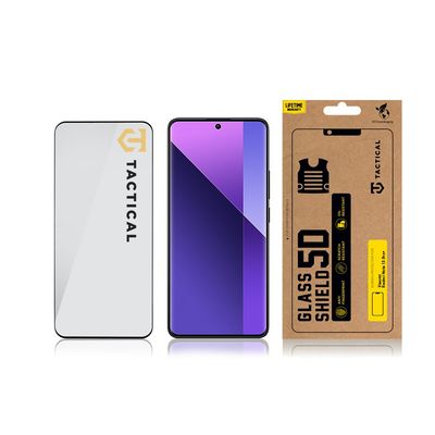 Tactical Glass Shield 5D sklo pro Xiaomi Redmi Note 13 Pro+ 5G Black