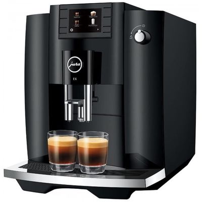Kávovar Jura E6 Piano Black - rozbalené / použité