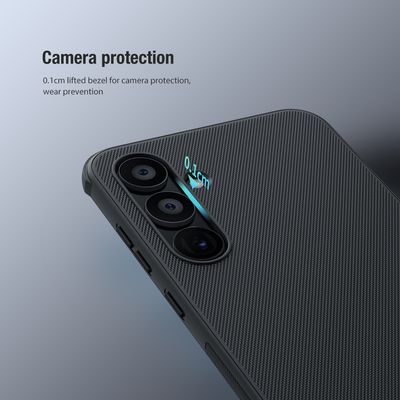 Nillkin Super Frosted PRO Zadní Kryt pro Samsung Galaxy A55 5G Blue