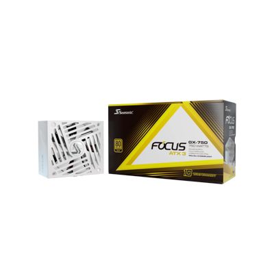 Seasonic FOCUS GX WHITE 750W ATX 3 2024 V4
