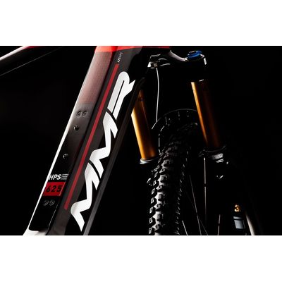 Celoodpružené elektrokolo MMR X-BOLT 140 10 - Black N Chrome Red - vel.M / 24/2025