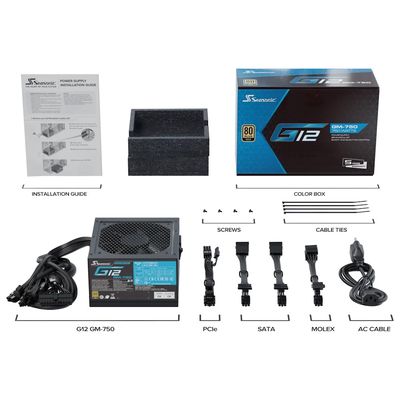 Seasonic G12-GM-750 (V1.5) 750W