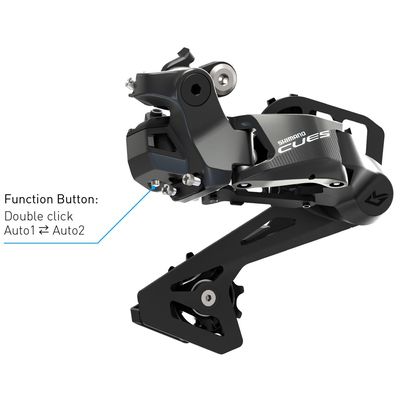 Přehazovačka SHIMANO Di2 CUES RD-U6050 GS typ 10 rychl shadow max 43z min 11z kapacita 32z bal