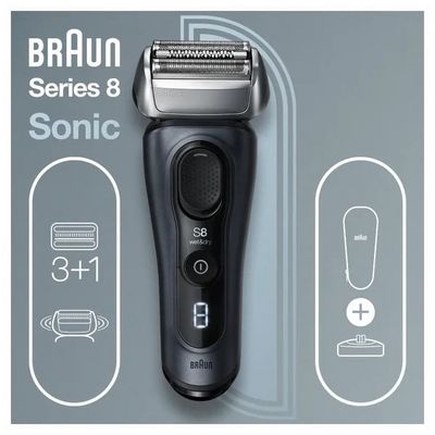 Braun SERIES 8 8413s, černý/šedý
