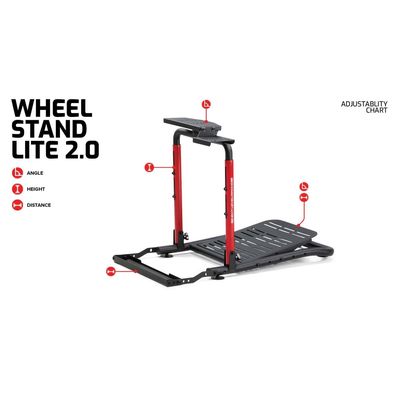 Next Level Racing Wheel Stand Lite 2.0, stojan na volant a pedály