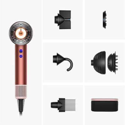 DTM Dyson Supersonic HD16 Vysoušeč vlasů Nural(Strawberry Bronze / Blush Pink)