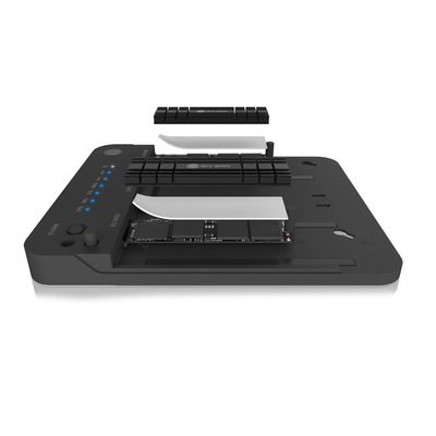 ICY BOX IB-2915MSCL-C31 CloneStation & DockingStation for M.2 NVME & SATA 2.5”/3.5” SSD/HDD