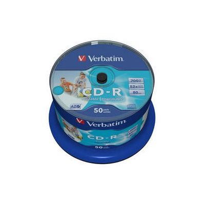 Verbatim CD-R AZO 52x, 700MB, 50 ks (Spindl)