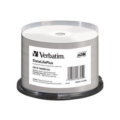 Verbatim CD-R DataLifePlus 52x, 700MB, 50 ks (Spindl)