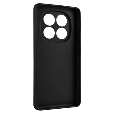 Zadní pogumovaný kryt FIXED Story pro Xiaomi Redmi Note 14 Pro 5G/POCO X7, černý