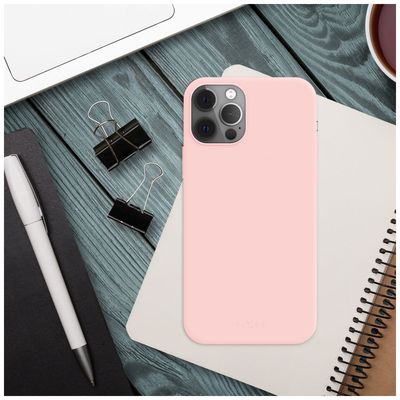 Zadní pogumovaný kryt FIXED Story pro Xiaomi Redmi Note 14, růžový