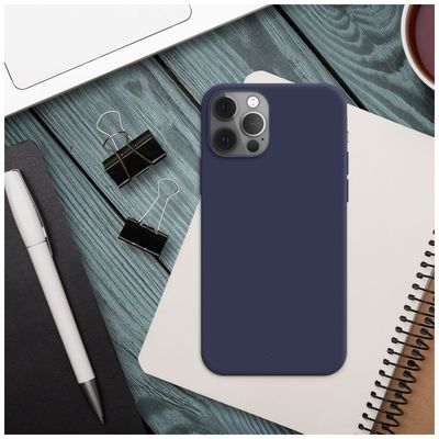 Zadní pogumovaný kryt FIXED Story pro Samsung Galaxy A16 4G/5G, modrý