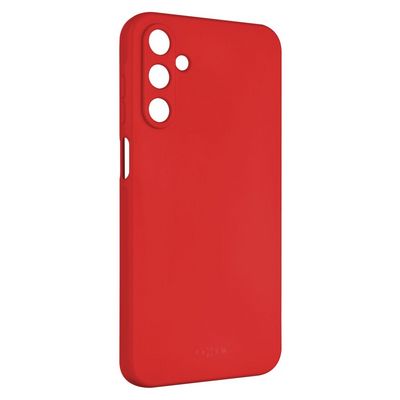 Zadní pogumovaný kryt FIXED Story pro Samsung Galaxy A15/A15 5G, červený