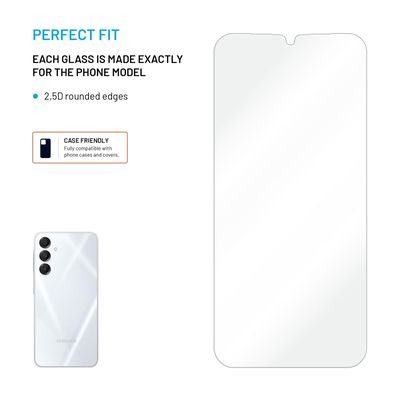 Ochranné tvrzené sklo FIXED pro Samsung Galaxy A16 4G/5G, čiré