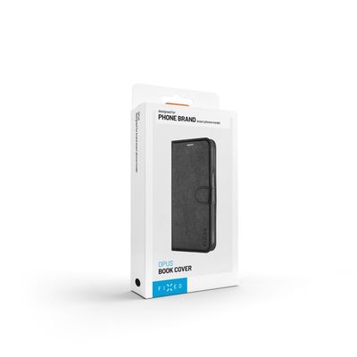 Pouzdro typu kniha FIXED Opus pro Samsung Galaxy A16 4G/5G, černé