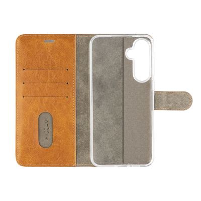 Pouzdro typu kniha FIXED Opus pro Samsung Galaxy A35 5G, hnědé