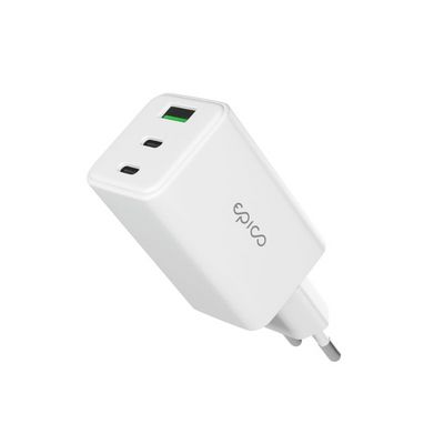 Epico UltraBoost EA65 65W GaN síťová rychlonabíječka - bílá