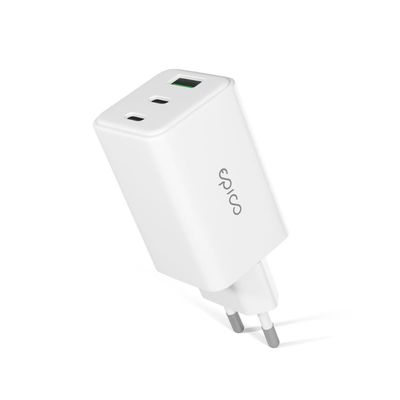 Epico UltraBoost EA65 65W GaN síťová rychlonabíječka - bílá