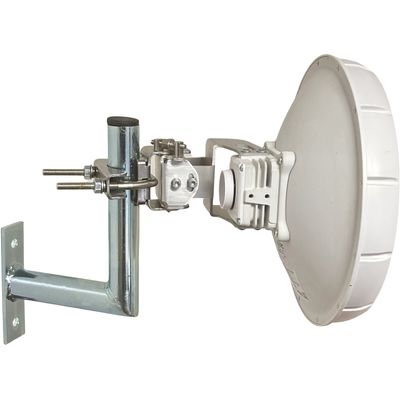 Anténní držák na zeď L, délka 15cm, výška 20cm, průměr 32mm, retail balení