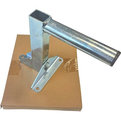 Anténní držák na zeď L délka 20cm, výška 15cm, průměr 28mm, T základna, retail balení