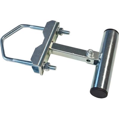 Anténní držák na zeď, stožár nebo balkon, délka 15cm, výška 15cm, průměr 35mm, třmen 100mm, retail balení
