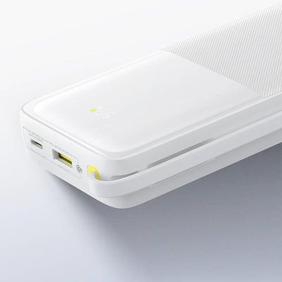 Powerbanka Baseus Bipow 2 20000mAh 20W s kabelem USB-C bílá