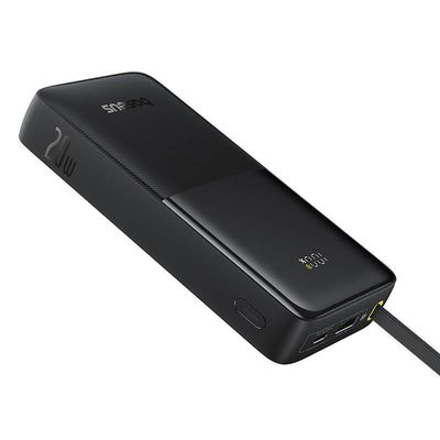 Powerbanka Baseus Bipow 2 20000mAh 20W s kabelem USB-C černá