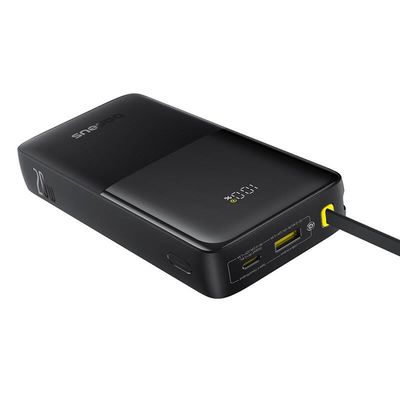 Powerbanka Baseus Bipow 2 20000mAh 20W s kabelem USB-C černá