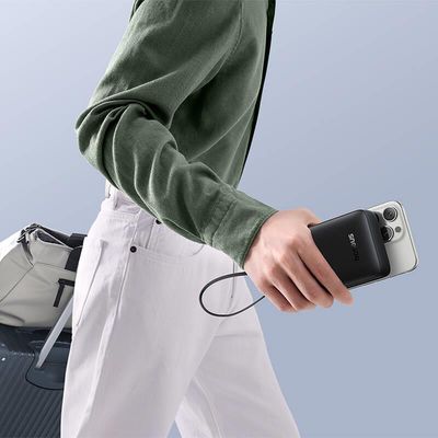 Powerbanka Baseus Bipow 2 20000mAh 20W s kabelem USB-C černá