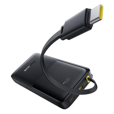 Powerbanka Baseus Bipow 2 10000mAh 20W s kabelem USB-C černá