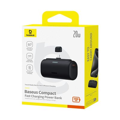 Powerbanka Baseus Compact 5000mAh 20W Lightning černá