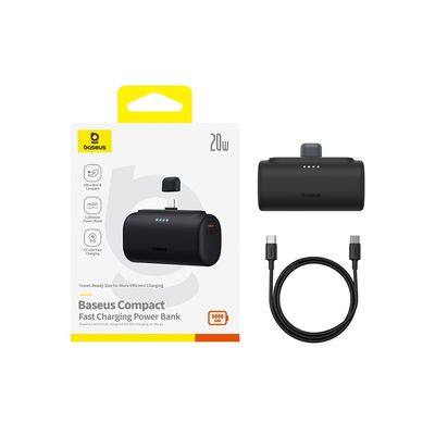 Powerbanka Baseus Compact 5000mAh 20W Lightning černá