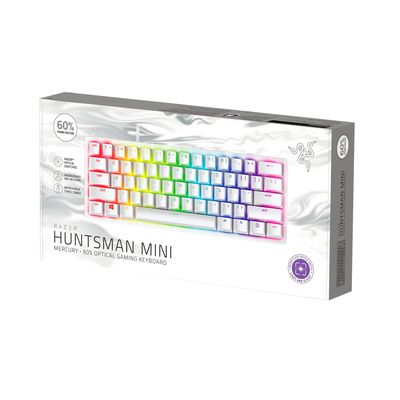 Razer Huntsman Mini Mercury Ed. (Clicky Purple Switch), US