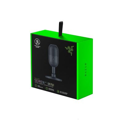 Razer SEIRÉN V3 MINI Black Ultra-Compact USB Microphone with Tap-to-Mute