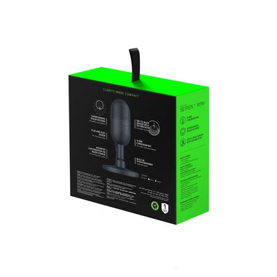 Razer SEIRÉN V3 MINI Black Ultra-Compact USB Microphone with Tap-to-Mute