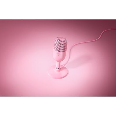 Razer SEIRÉN V3 MINI Quartz Ultra-Compact USB Microphone with Tap-to-Mute