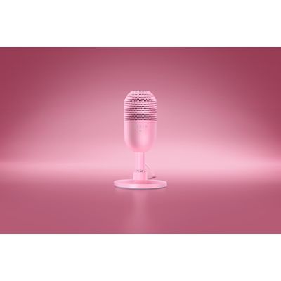 Razer SEIRÉN V3 MINI Quartz Ultra-Compact USB Microphone with Tap-to-Mute