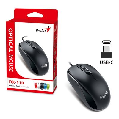 Genius DX-110, černá (USB-C)