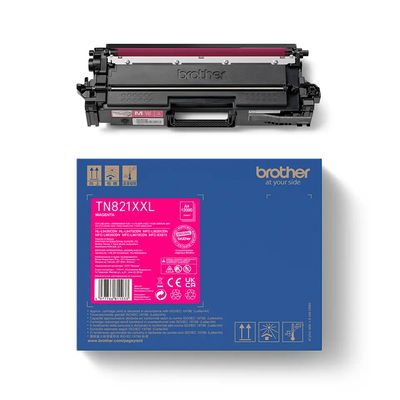 Brother toner TN-821XXLM purpurová (12000 stran) - originální