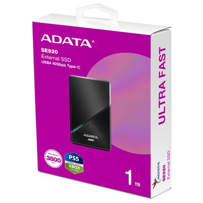 ADATA SE920 1TB SSD černá