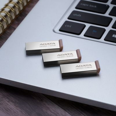 ADATA UR350 128GB hnědá (UR350-128G-RSR/BG)