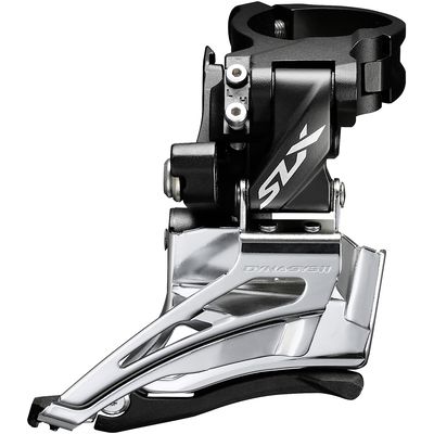 Přesmykač SHIMANO SLX FD-M7025 MTB pro 2x11 obj. 34,9/31,8 + 28,6 Down-swing dual pull 34/38 z