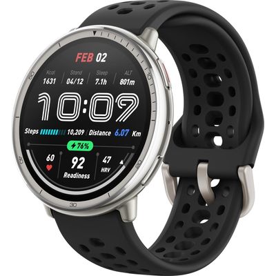 Amazfit Active 2 silikonový náramek, černá