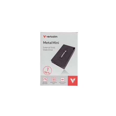 Verbatim Metal Mini SSD 512GB