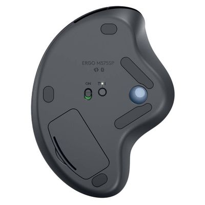 Logitech ERGO M575S, bezdrátová, bluetooth, šedá
