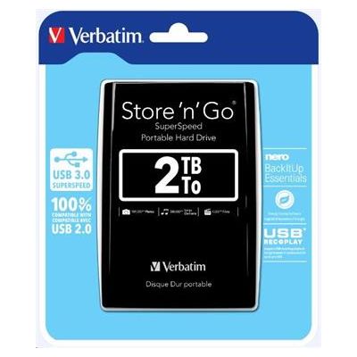 Verbatim Store n Go 2TB, černý
