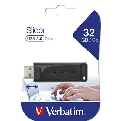 Verbatim Slider, 32GB, USB 2.0